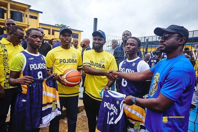 Minerals Commission and POJOBA Unveil New Sports Facilities in Ahafo and Eastern Regions