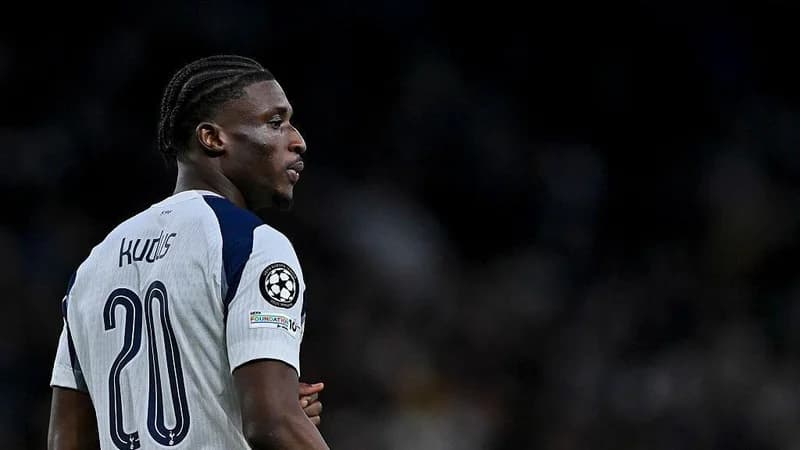 Atletico Madrid Monitors Tottenham's Mohammed Kudus Amid €60 Million Valuation and Injury Return