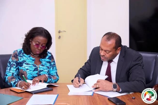 GMTF, Sweden Ghana Medical Centre sign MOU to improve access to cancer care
