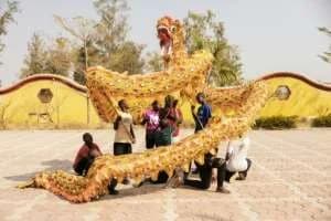 The Shaolin Temple in Zambia is the first in Africa. By GIANLUIGI GUERCIA (AFP)
