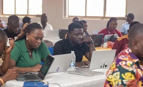 A section of the participants in the capacity-building workshop