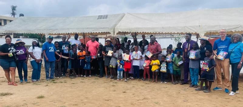 Rotary Club of Accra-Airport and SCEF Empower Over 200 Street-Connected Children with Educational Support