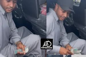 André Ayew Delights Kwahu Youth with Cash Gifts During Community Football Visit