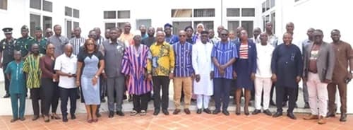 Participants from Ghana, Burkina Faso and Cote d’ Ivoire at the meeting