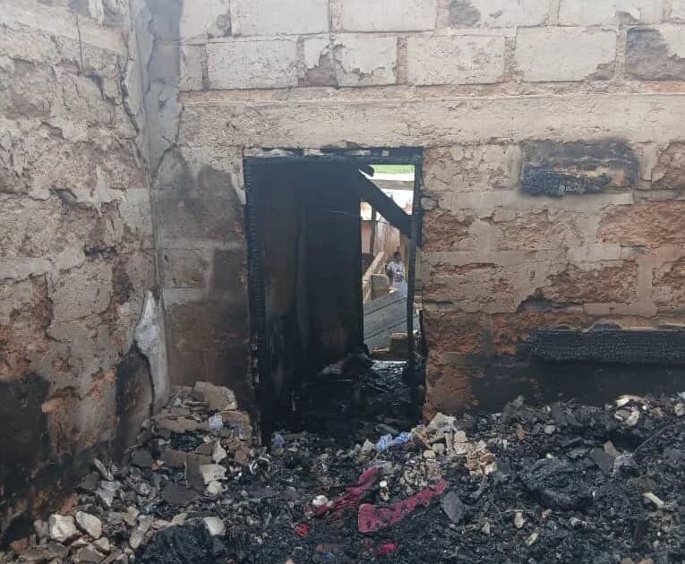 Inspector Hance Atubra Promoted for Heroism as Tragic Abotaose Market Fire Leaves One Dead