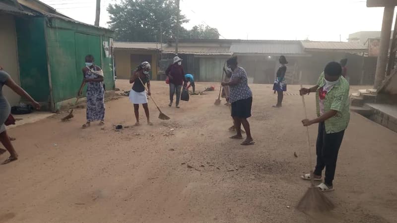 Awutu-Senya Residents and Local Authorities Organize Massive Clean-Up Ahead of Awubia Festival