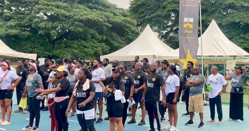 GNPC Senior Staff Association Launches Maiden 5km Health Walk to Boost Employee Wellness