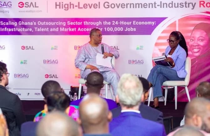 Ghana Enterprises Agency and Chief of Staff Julius Debrah Align Strategic Investments with 24-Hour Economy Goals