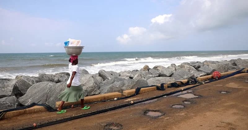 KNUST TIDEKIT Study Warns of Rapid Coastal Erosion and Saltwater Intrusion Threatening Eastern Ghana