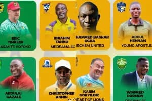Ghana Premier League Finalizes Coaching Lineups for 18 Clubs Ahead of 2026/27 Season
