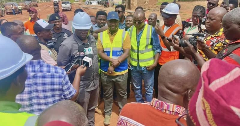 Minister Governs Kwame Agbodza Pledges Wa-Tumu-Bolga Road Upgrade to Revitalize Agriculture and Regional Trade