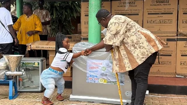 ODRO’S FOUNDATION and Kwahu East District Assembly Champion Inclusion with Major Donations for Persons with Disabilities