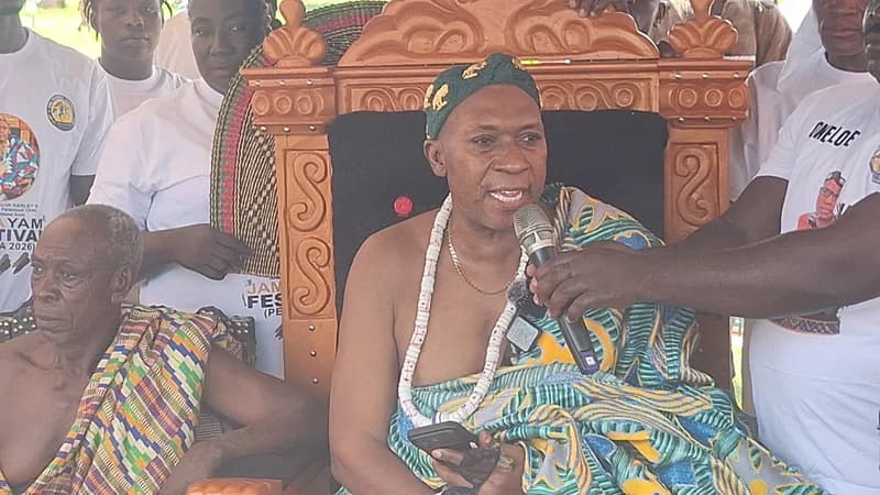 Paramount Chief Nnaa Prof. Lanjagor Karley II Unveils Modern Community Center at 26th Jama Yam Festival