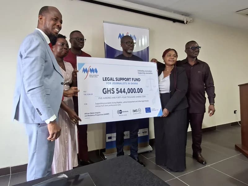 Media Foundation for West Africa and DW Akademie Launch GHS 544,000 Legal Support Fund for Journalists