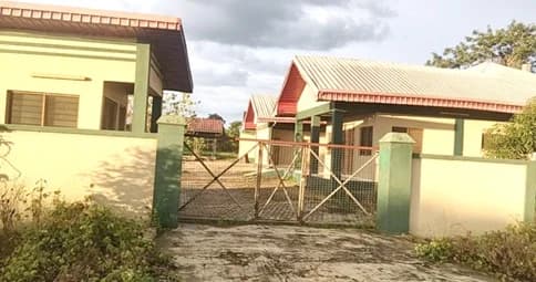 Front view of left-to-rot Kpandai 1D1F Cassava Processing Factory under the Rural Enterprises Programme of the Ministry of Trade and Industry