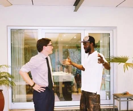 PICTURES: Black Sherif’s special visit to German Ambassador’s family