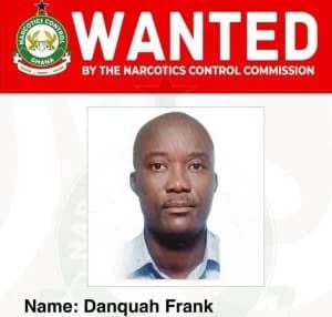 Frank Danquah declared wanted over alleged narcotics offences