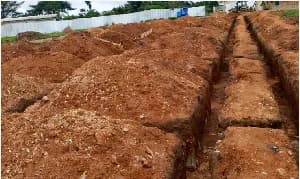 Kadjebi 24-Hour Economy Market Project Hits Foundation Milestone in Oti Region