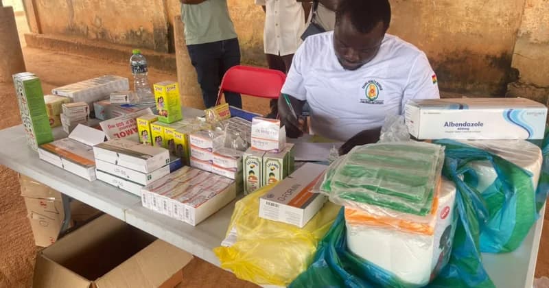 Legal Aid Director Francis Yensu Appiah Organizes Free Health Screening for Nyankamam Residents