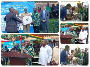 MoFA, WFP, and KOICA Equip Five Agricultural Colleges with Digital Farming Tools