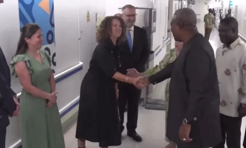President Mahama Welcomes Global Mercy Hospital Ship to Tema Port for 10-Month Specialized Medical Mission