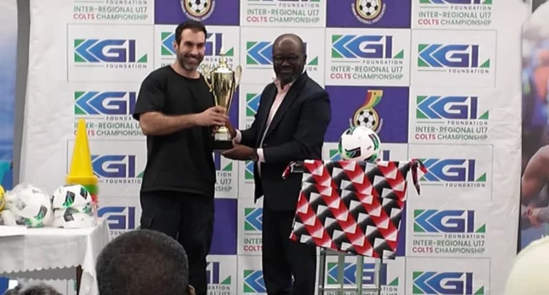 KGL Foundation Pledges $200,000 to GFA for Juvenile Football and Youth Development