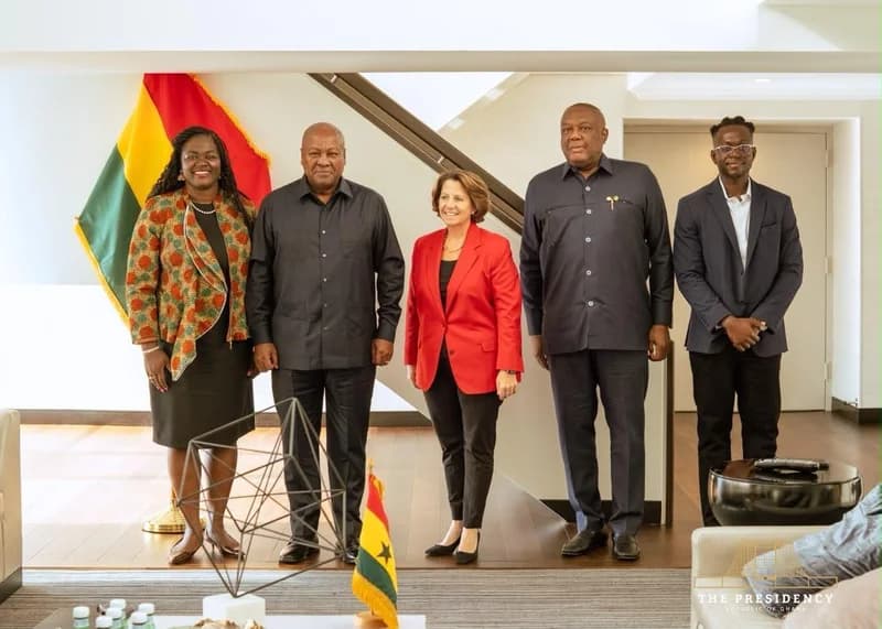 President Mahama Invites Microsoft to Form Strategic Partnership for Ghana's Digital Transformation