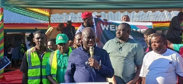 Agriculture Minister Eric Opoku Launches Waamu/Kumi Water Conservation Scheme to Boost Rice Production