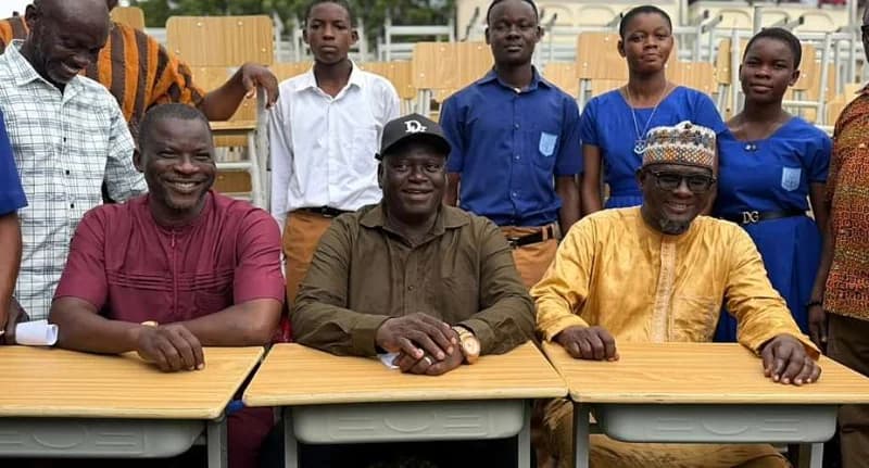 MP Muhammad Bawah Braimah Delivers 1,000 Pieces of Modern Furniture to 28 Schools in Ejura-Sekyedumase
