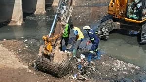 Ashaiman MCE Freeman Tsekpo Urges Ministry of Works and Housing to Reconstruct Gbemi Storm Drain
