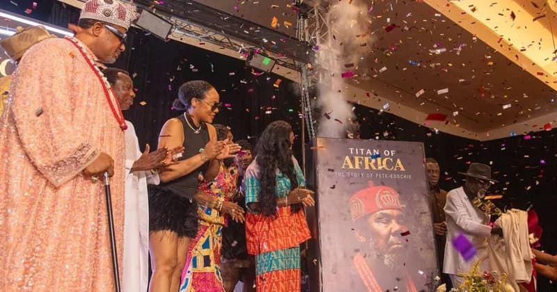 Pete Edochie Honored as First Pan-African Recipient of Ghana's Legacy Project, Appeals to President Mahama for Film Industry Support