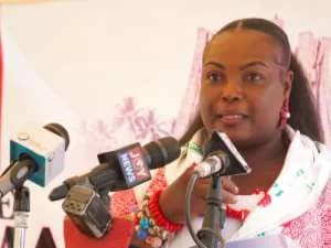Acting First Vice-Chairperson of the CPP Working Committee in charge of Finance, Joyce Larbie