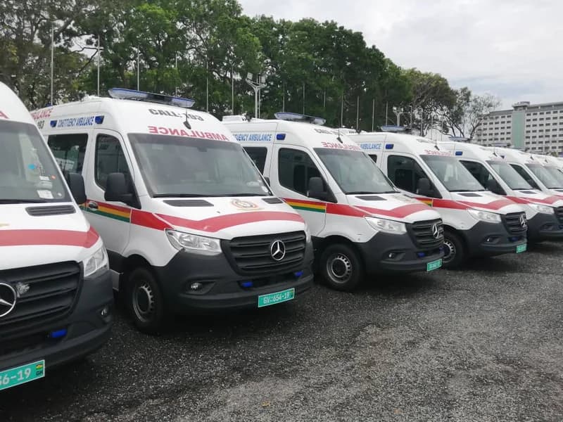 Kwabena Mintah Akandoh announces procurement of 100 new ambulances for 2027