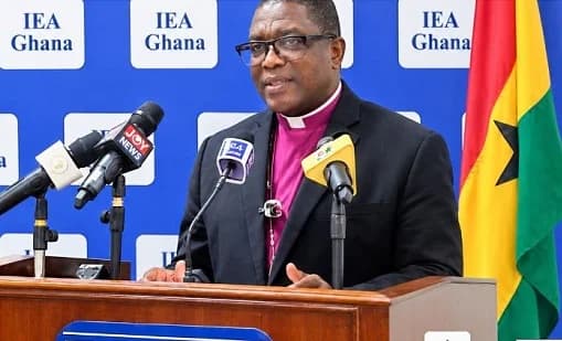 Most Rev. Dr Paul Kwabena Boafo, immediate past Presiding Bishop of the Methodist Church Ghana