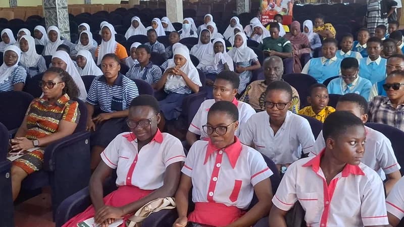 Ghana Education Service empowers 500 girls in Techiman South