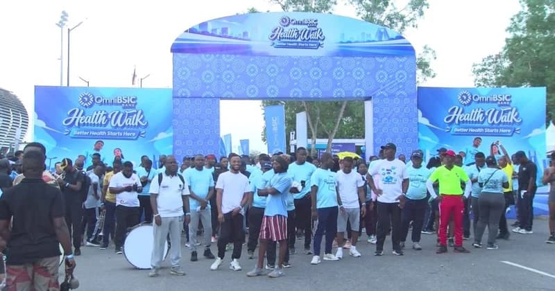 OmniBSIC Bank hosts 11th annual 12-kilometre health walk at Legon