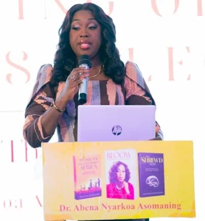 Dr Abena Asomaning launches 3 books, auctions paintings to support incarcerated women