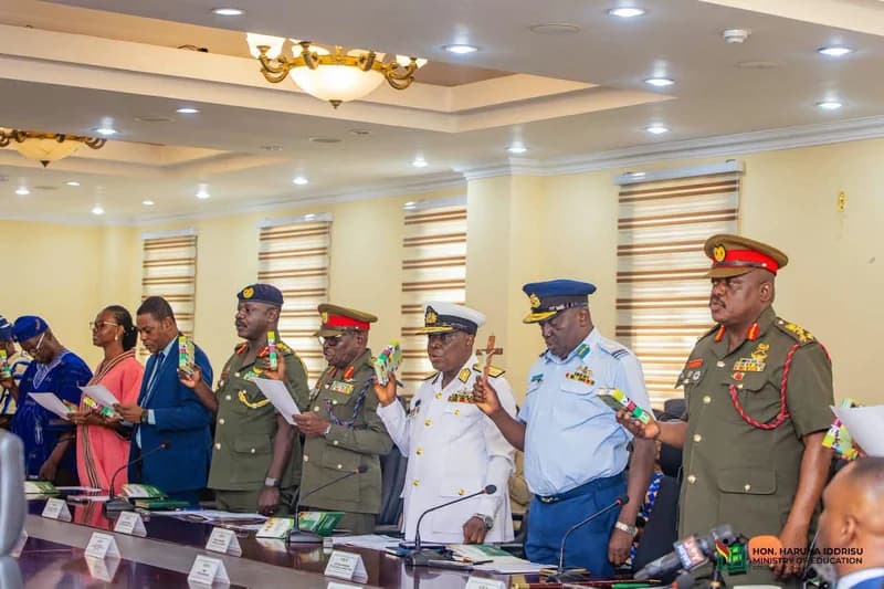 Haruna Iddrisu inaugurates 19-member National Defence University Council