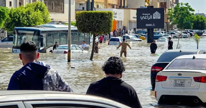 Tripoli torrential rains kill two people in Libyan capital