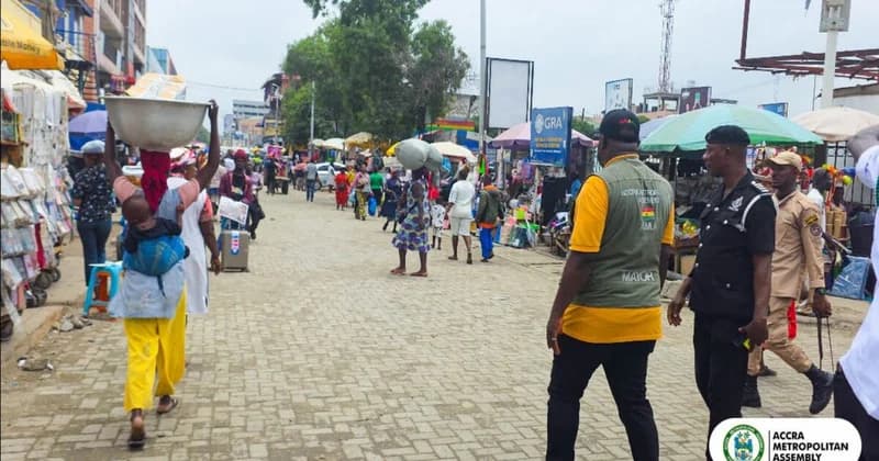 Accra Metropolitan Assembly completes Kwame Nkrumah Avenue repairs