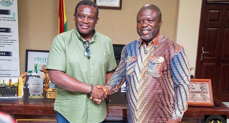 Sam Nartey George acts to protect fibre-optic cables in Volta Region