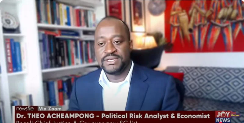 Theo Acheampong says Ghana reset its economy in 18 months