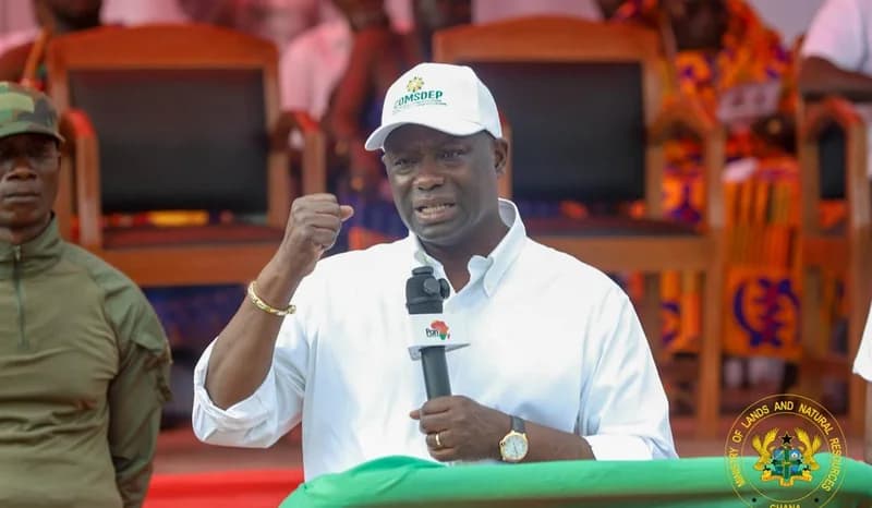 Emmanuel Armah-Kofi Buah inaugurates five mining cooperatives in Ellembelle