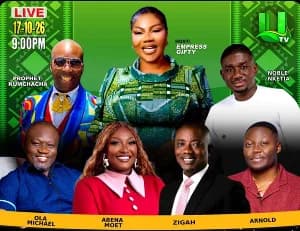 Empress Gifty hosts October 17 edition of United Showbiz on UTV