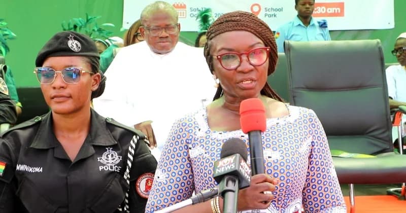 Joyce Bawah Mogtari urges girls to focus on studies at St. Francis of Assisi