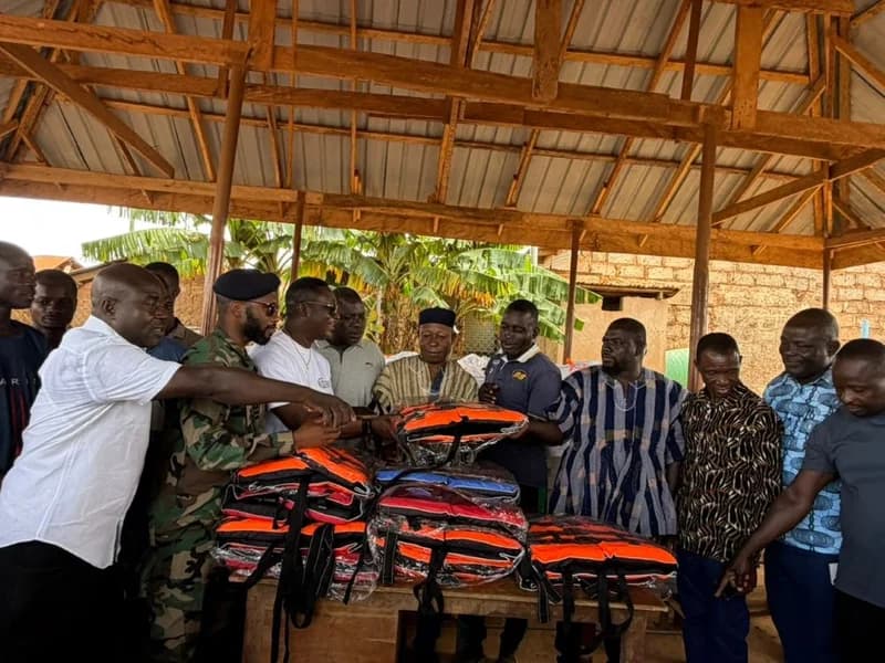 Ghana Maritime Authority provides 300 subsidized life jackets in Dambai