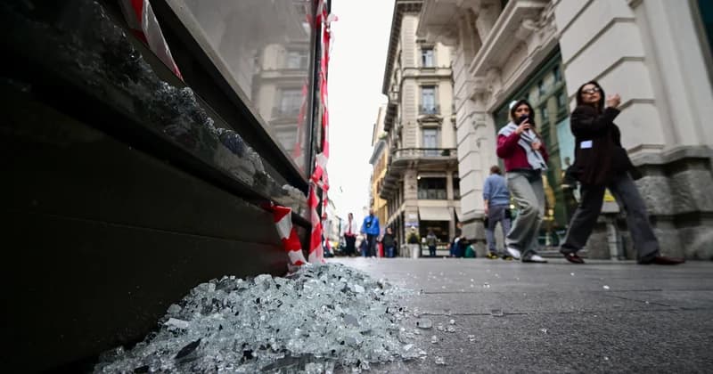 Italian police detain 271 people in Milan unrest