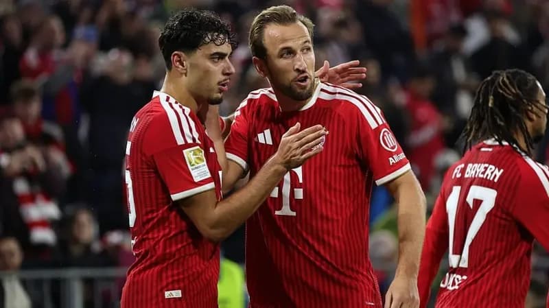 Harry Kane marks 100th Bundesliga game with goal in 6-1 Leipzig win