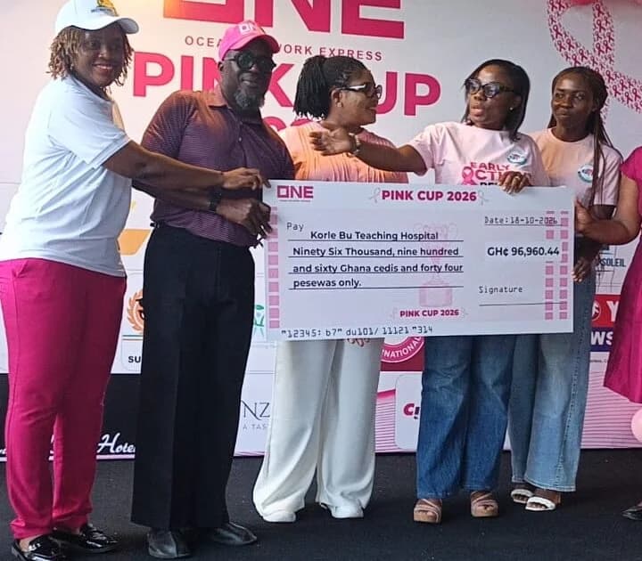 Achimota Golf Club raises GH₵96,960 for Korle Bu breast cancer equipment