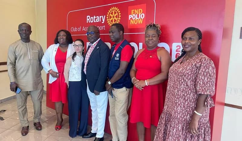 Rotary Club of Accra-Airport launches Arise for Polio 2026 initiative